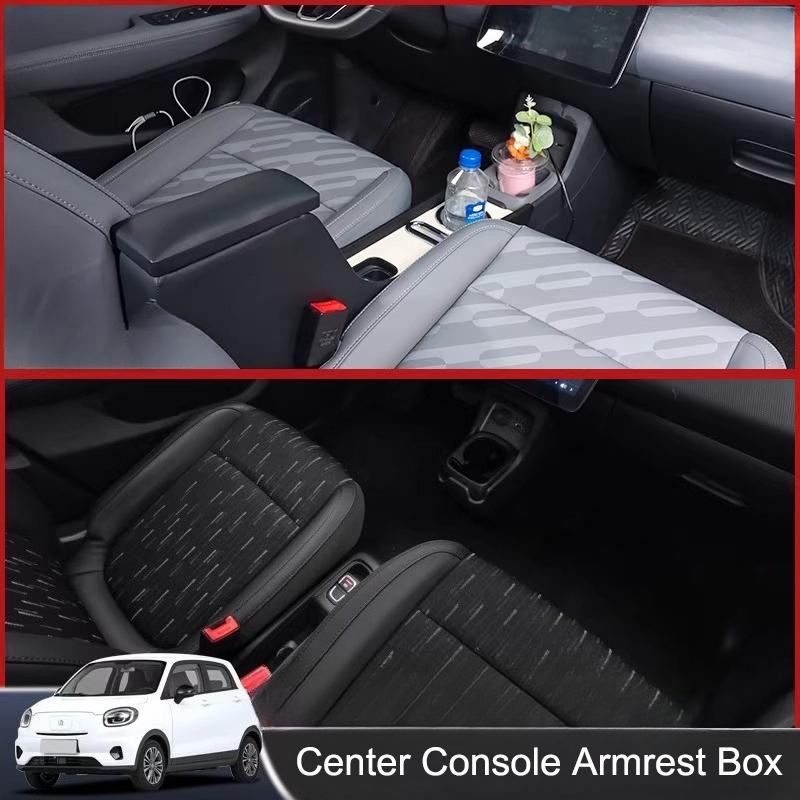 For Leapmotor T03 24-25 Car Center Console Armrest Box Center Storage Box Armrest Organizer Interior Accessory