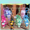 Cat Silicone Keychain Car Key Ring Gift For Kids