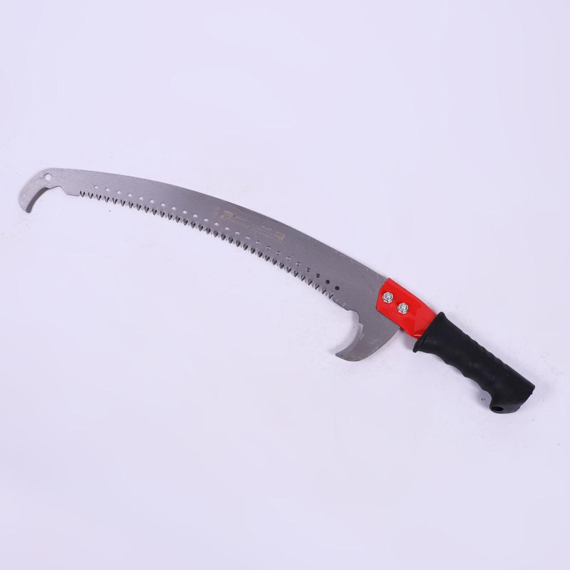 Curved Hook Pruning Saw for Branches - Ergonomic, Labor-Saving Hand Tool for Gardening and Woodworking