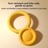 Teeth Cleaning Dog Chew Rings EVA Indestructible Pull Ring Toy Dog Chew Toy  Large Dogs