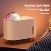 ABBP-For Mini USB Humidifier Space Bear Night Light, Portable Aroma Diffuser For Home And Office