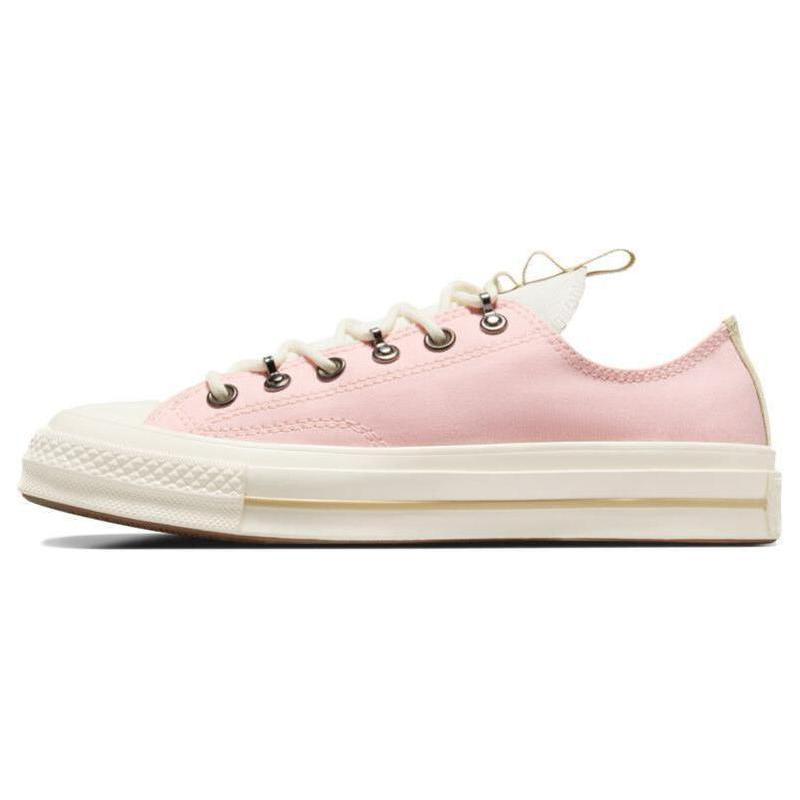 Converse Chuck 70 Lace-up Round-toe Abrasion Absorbing Low-Top Espadrilles Women's Pink