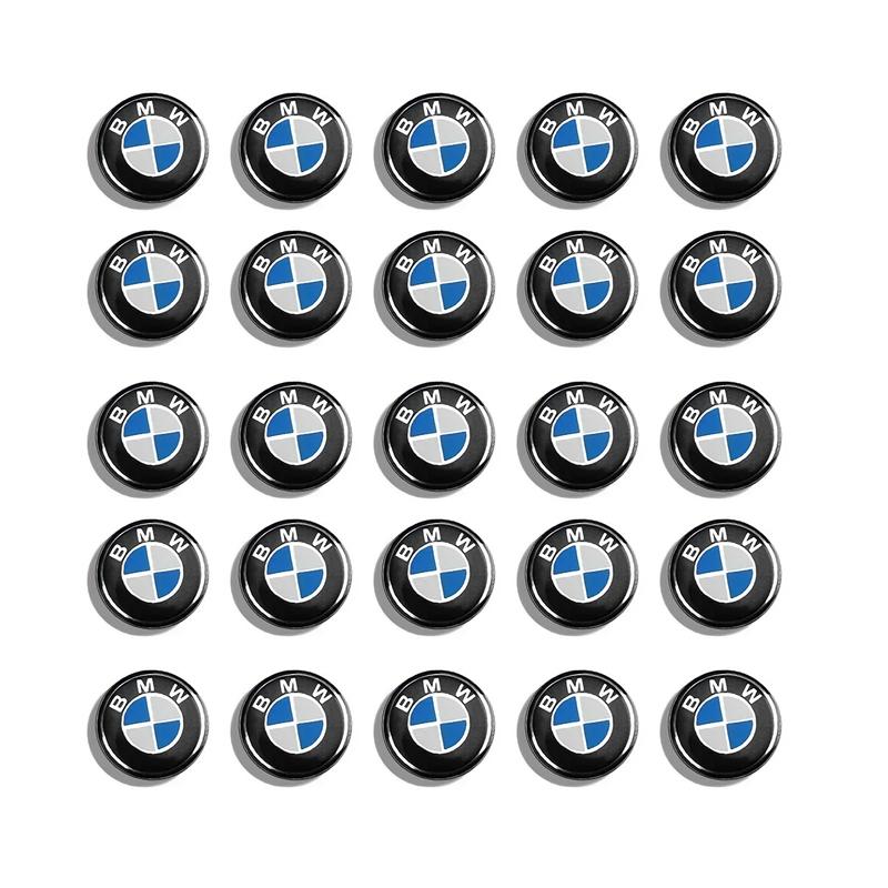 11mm/14mm Car Remote Key Sticker Aluminum Emblem Decoration Decal for BMW E46 E85 E60 F10 E39 F30 E36 F20 E87 E90 E70 X3 X5 M3 M