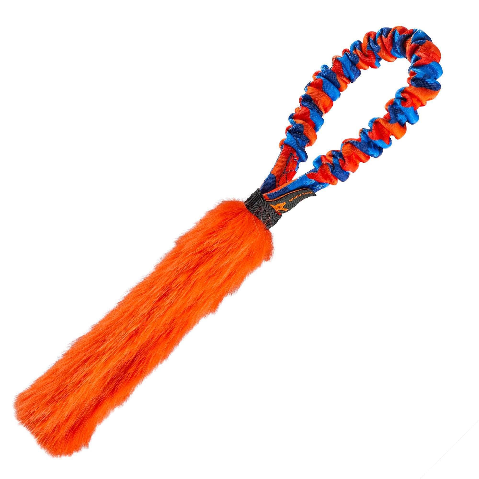

Tug-E-Nuff Dog Toy, Pocket Faux Fur, Orange, Pull Toy, 9707-O, Authentic