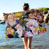 Cartoon Animation HUNTER X HUNTER Microfiber Beach Towel Absorbent Quick dry Soft Yoga Swimming Resort Mountain Climbing Towel