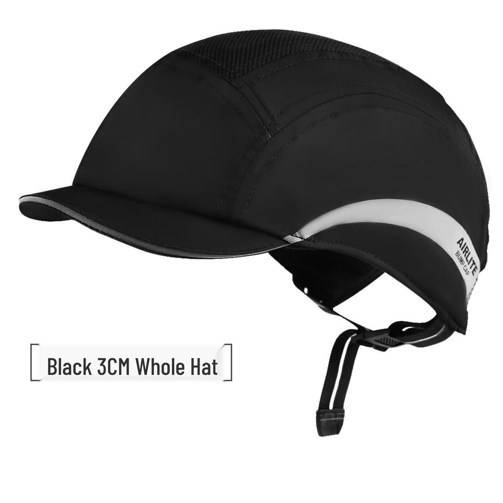 Casca ușoară CE EN812 Anti-Impact, Cască de siguranță respirabilă cu protecție solară, Șapcă de baseball cu cozoroc tip cioc de rață anti-cădere pentru atelier sau utilizare vara.