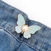 Pants Waist Tighteners No-Sewing Butterfly Flower Buttons Pins Adjustable Waist Buckle Extender Pants Waist Clip for Loose Jeans Skirts