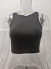 European & American Women's Sleeveless Racerback Crop Top