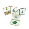 Nordic Foldable Double-Sided Glass Photo Frame & Certificate Holder