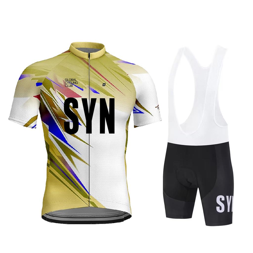 Men Summer Quick Dry Road Bike MTB Bicycle Shirt Anti-UV Cycling Clothing Maillot Ciclismo Hombre 2026 Summer Breathable Cycling Suit Set