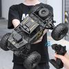 Big 4/6Wdrc Car With Led Lights 2.4G Cross-Country Climbing Spray Racing Car Remote Control Electric Car Fall Resistant Boy Toys