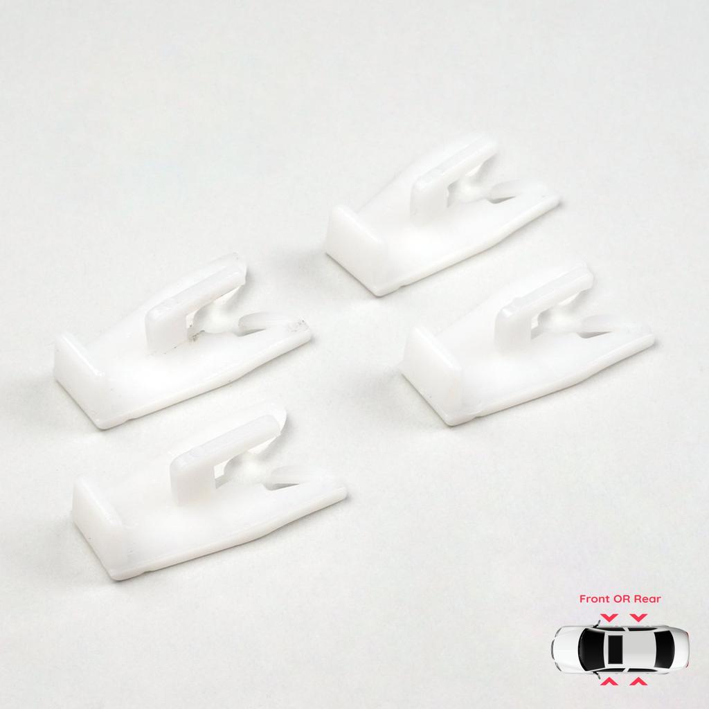 EWR5116 4 Pieces Window Lifter Regulator Guide Bracket Fixer Clamp Clips for Renault 19 X53 B/C53 D53 L53 S53 1988-2003