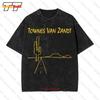 Townes Van Zandt Road Songs Vintage Oversized T-Shirt QS0D