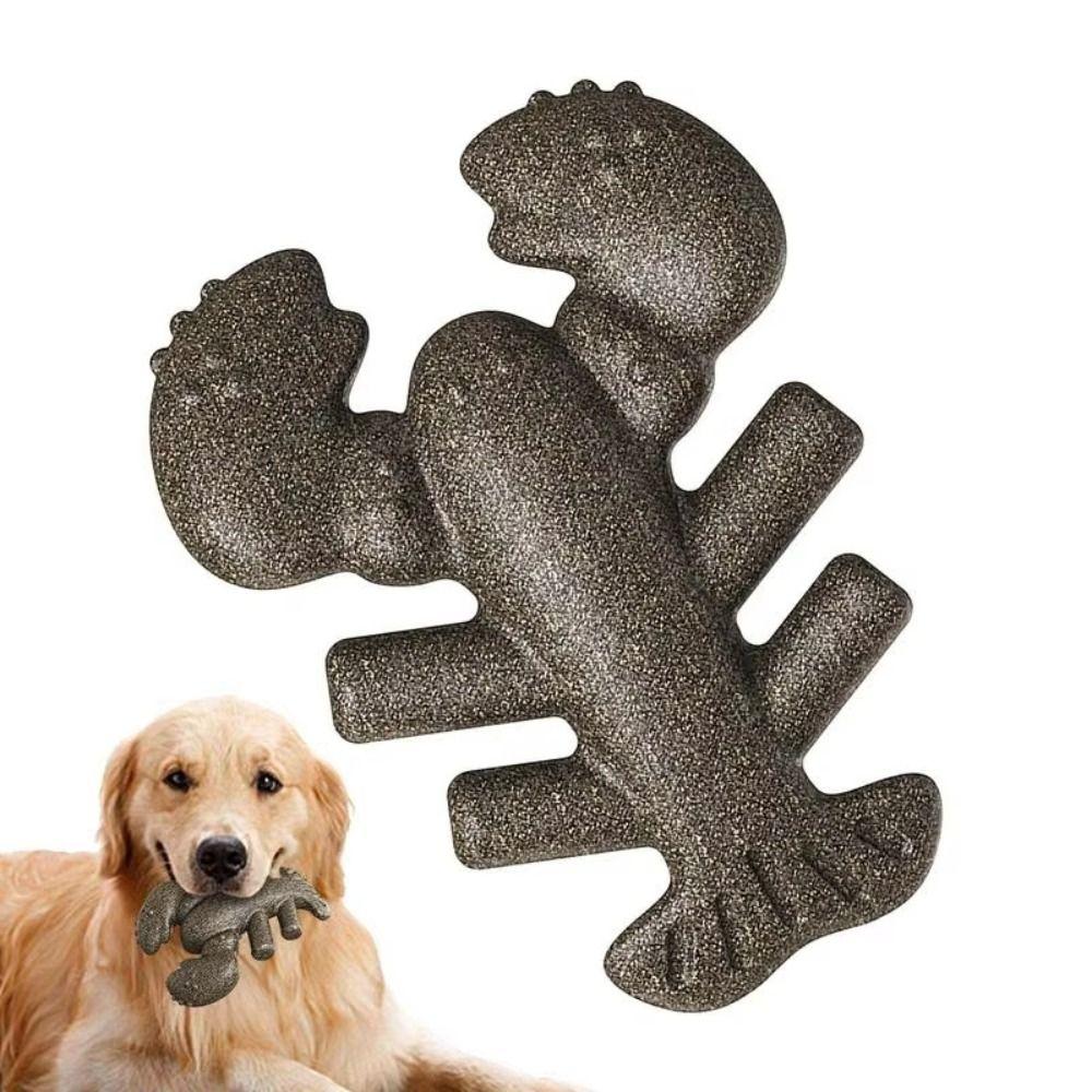 

Indestructible Pet Toys Teeth Cleaning Chewing Toy Lobster Dog Chew Toy For Aggressive Large Dog сірий
