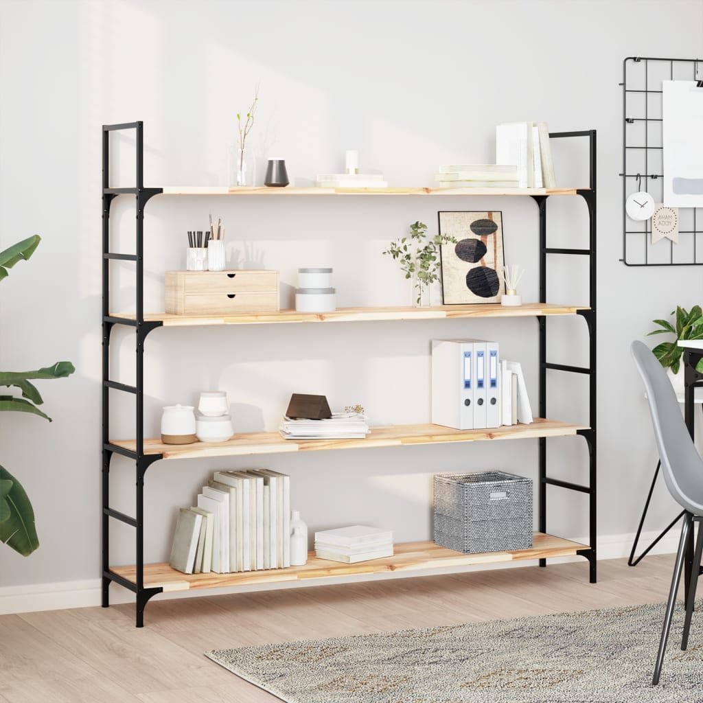 Floating Shelf 120x30x2 cm Solid Acacia Wood Untreated