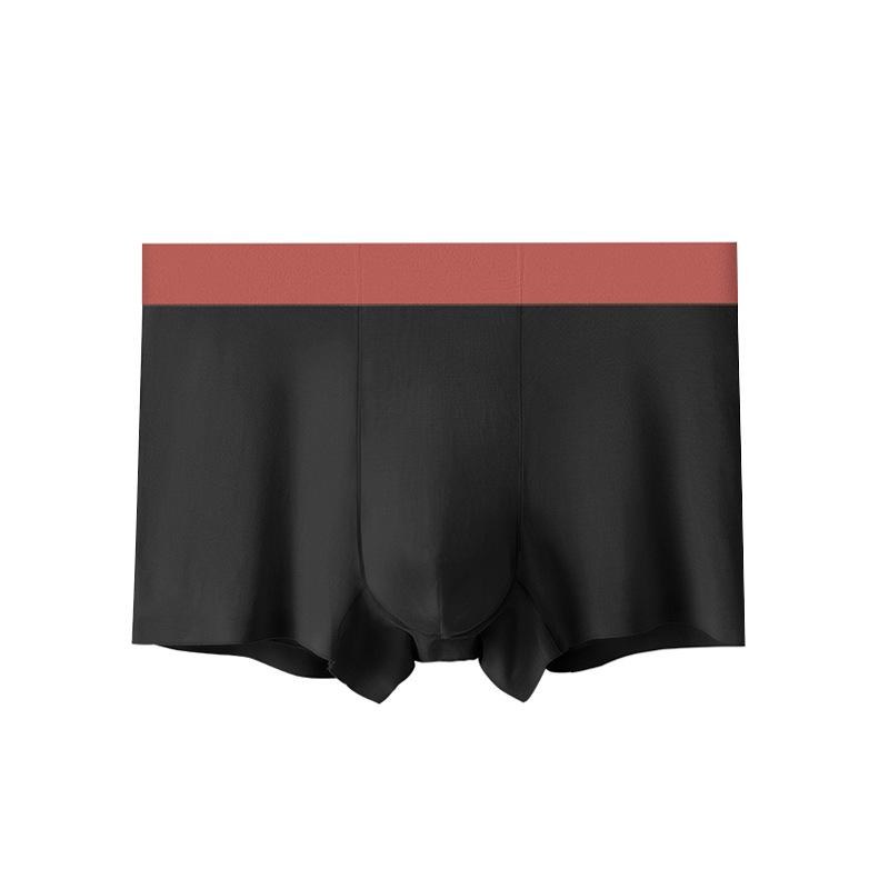 Men's Luxurious 80S Pure Cotton Seamless Underwear - Quick-Dry & Odor-Resistant