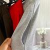 Now Alo Straight-Leg Sweatpants: Unisex Pure Cotton Terry Cloth, Simple Logo, Casual Sportswear.