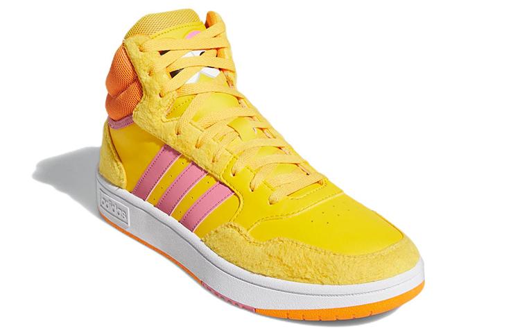 adidas Hoops 3.0 Mid X Sesamstraße 'Gelb Orange Rosa' GX6105