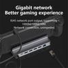 Blueendless USB C Docking Station for Steam Deck & ROG Game Docking 4K@60Hz DP HDMI-compatible Gigabit Ethernet Type C Hub