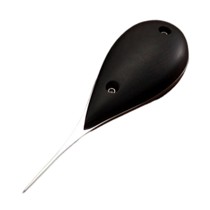 

Professional Leather Stitching Tool, Leathercraft Sewing Tool, Comfortable Wood Grip Leather Sewing Skiving Beveler