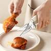 Stainless Steel Kitchen Scissors Powerful Chicken Bone Scissors Seafood Fish Scissors Cooking Tools
