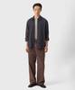 YOUTH Wide Denim Pants - Brown