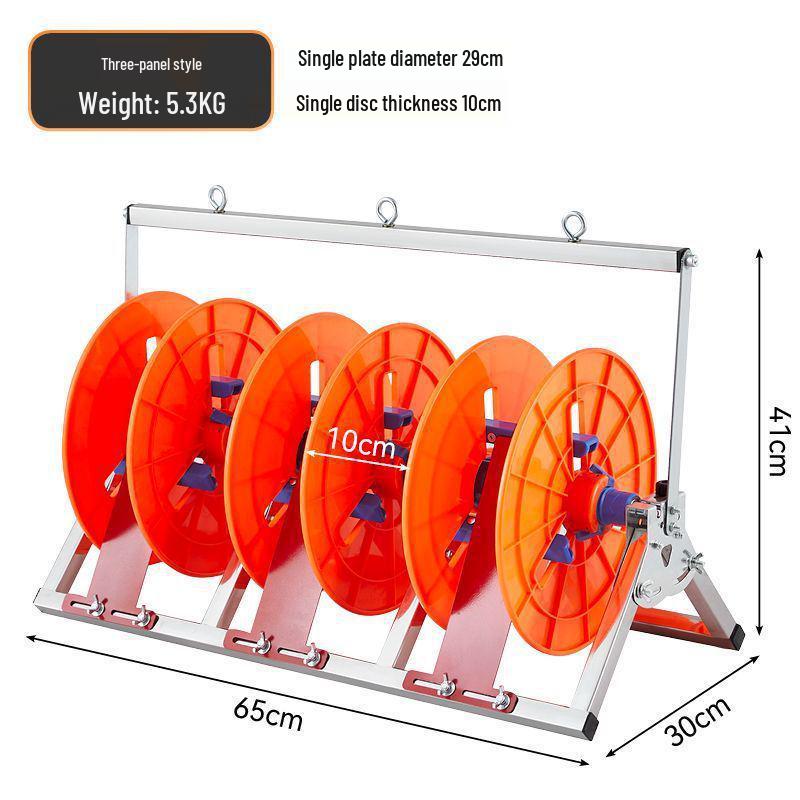 Multi-Wire Cable Dispenser Stand: Folding Electrician Tool for Home Improvement
