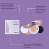 Purple Concealer Air Cushion Foundation Oil-Control Waterproof Long-Lasting Natural Full Coverage Bb Cream Face Cosmetics Makeup