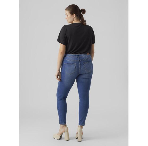 Jeans Vero Moda Curve Fanya 10287061 Blue Slim Fit