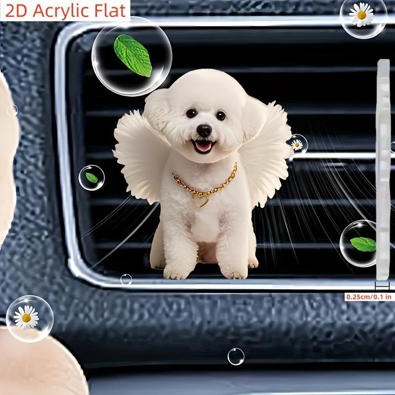 Car Outlet Vent Perfume Clips 2D Air Freshener Diffuser Conditioning Aromatherapy Perfume Clip Car Interior Decoration