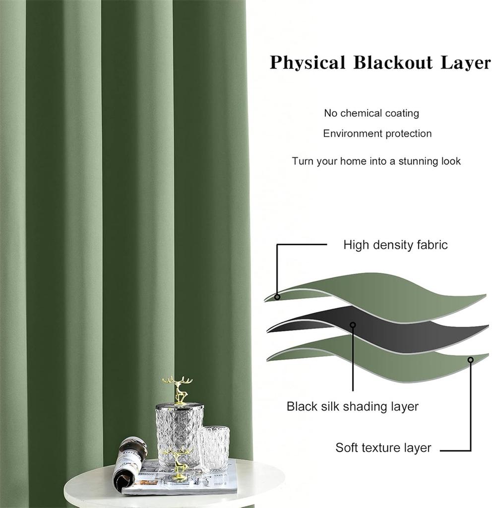 310cm Elegant Stylish Premium Living Room Space Design Draperies 80 - 95 % blackout Bedroom Windows DrapesNoiceReduceDrapes