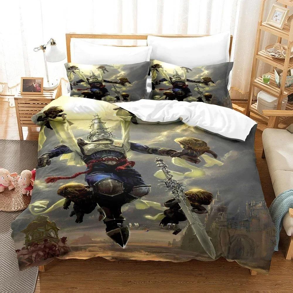 

3D-принт игровые простыни комплект постельного белья BLASPHEMOUS односпальный двуспальный двуспальный комплект постельного белья для взрослых и детей спальня пододеяльники комплекты 70x133cm 2pcs