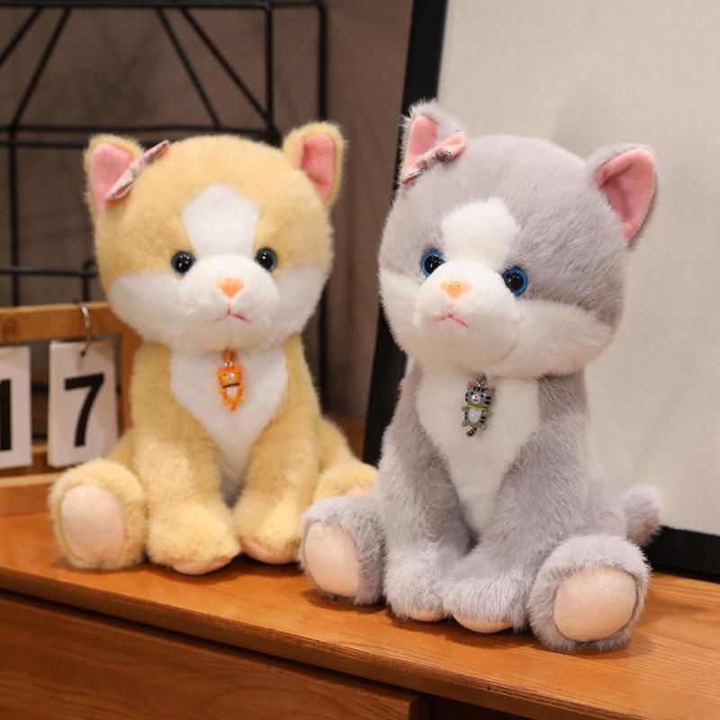 Cute Cute Carrot Little White Rabbit Doll Plush Toy Kitten Doll Girl Company Soothing Doll