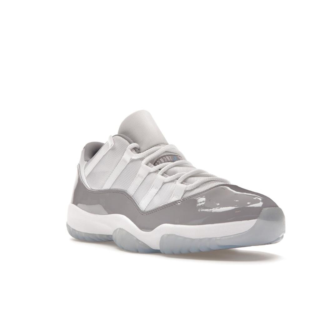 Air Jordan 11 Retro Low Cementově šedé Unisex tenisky Bílá Univerzitní modrá AV2187-140