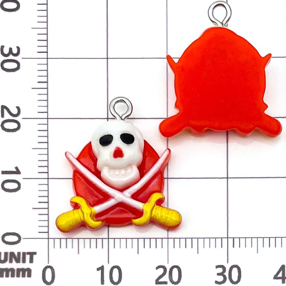 24 Styles Halloween Resin Pumpkin & Ghost Pendant Charms for DIY Jewelry