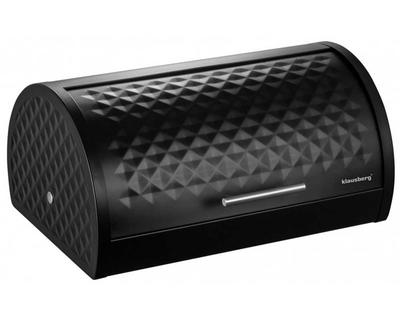 Boîte à pain en acier avec couvercle diamant Klausberg Kb-7540