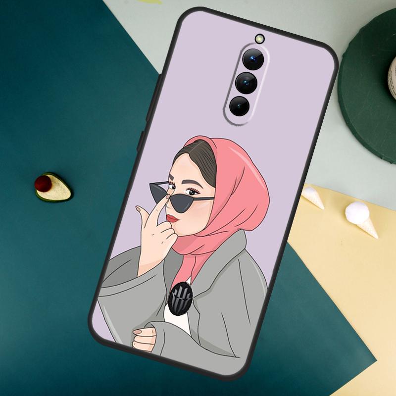 Muslim women islamic girl For ZTE Nubia Red Magic 10S 10 Air 8 9 8S 9S Pro Plus 6S 7S 7 Pro Red Magic 11 Pro Plus Case