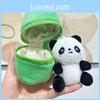 Adorable Panda Plush Keychain Soft And Cuddly Animal Toy Miniature