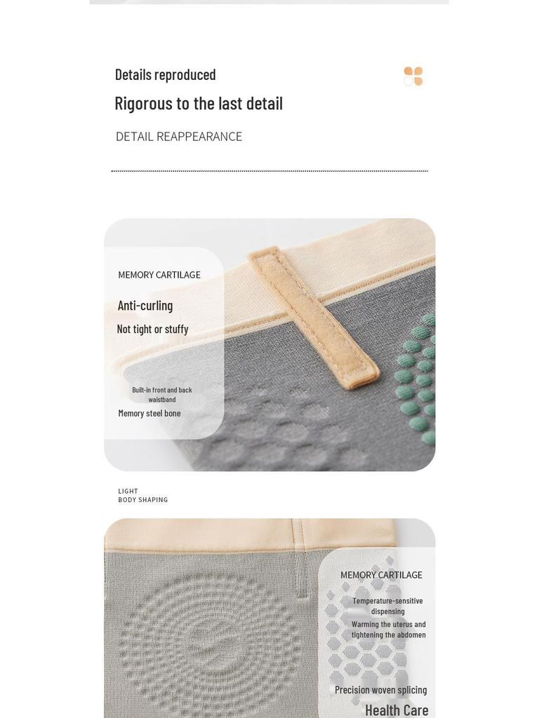 High-Waisted Postpartum Tummy Control Shapewear: Seamless Slimming Underwear for Women