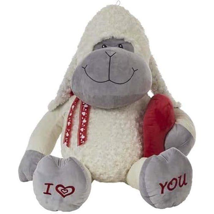

Jouet en peluche - LLOPIS - Mouton AMOUR - 38 cm - Blanc - Mixte - Plush