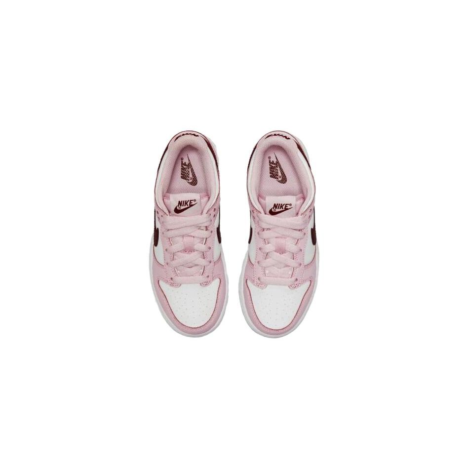 Nike Dunk Low TD Valentines Day Baby Sneakers Pink Pink-Foam Dark-Beetroot CW1589-601