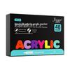 Washable Soft Tip Acrylic Marker for Kids - Layerable Watercolor Pen for Elementary Art
