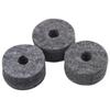 Bass Drum Silencer Cymbal Felt Pads Felt Strap Button Cymbal Hi-Hat Washer Cymbal Stand Felt Pads