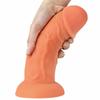 Female Silicone 6.5cm Egg-free Stubby Giant Cock Big Male Simulation Penis Penis Super Large Vagina Props