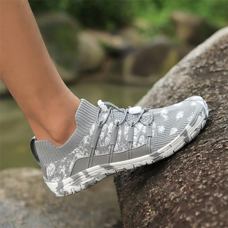 Herren-/Damen-Flying-Weave-Upstream-Fitness-Watschuhe Schwimmschuhe Sport Amphibisch Schnittfest Strandschuhe