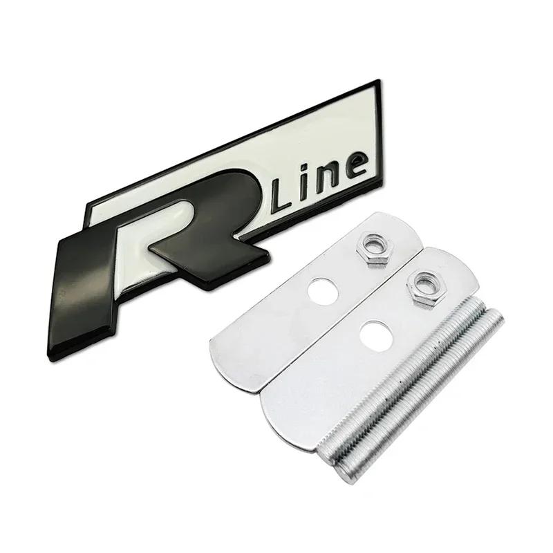 2026 Hot For VOLKSWAGEN VW 3D Metal for Volkswagen VW Rline R Golf Jetta Polo Passat B5 B6 Touareg Bora Beetle Car Grille Badge