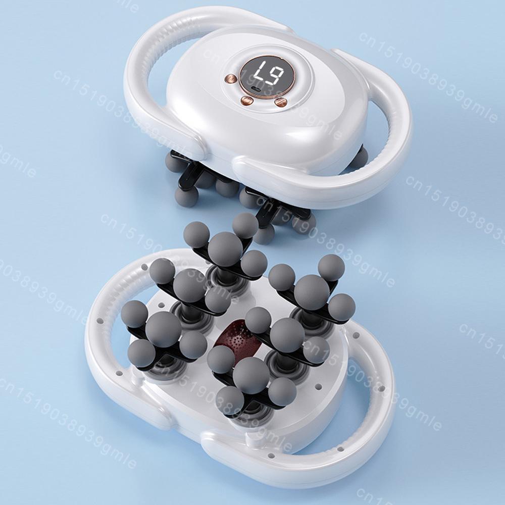 12/22-Head Fascia Gun Massage Massager Gun High-Frequency Vibration Neck Shoulder Leg Back Waist Body Muscle Masajeador Machine