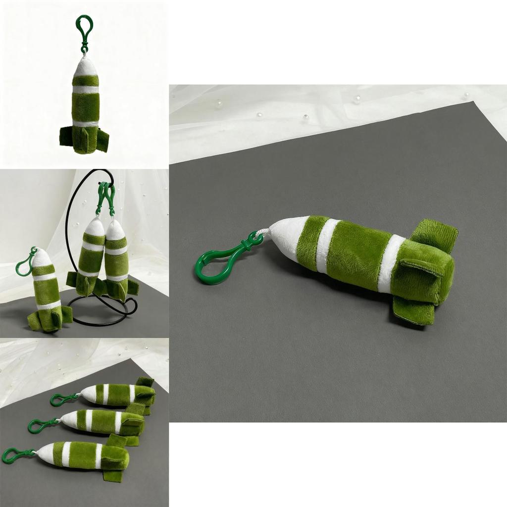 Kids Plush Missile Plush Toy With Pp Cotton Filling For Gift And Collecting