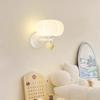 Bedroom Headboard Wall Lamp Cream Wind Creative Pumpkin Aisle Light Warm Romantic Living Room TV Background Wall Chandelier