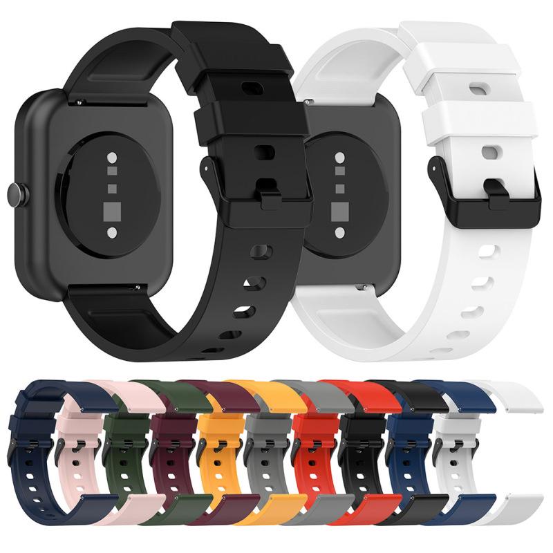 Silicone Strap Smart Watch Replacement Band Bracelet Accessories Compatible For Huami Amazfit Bip3